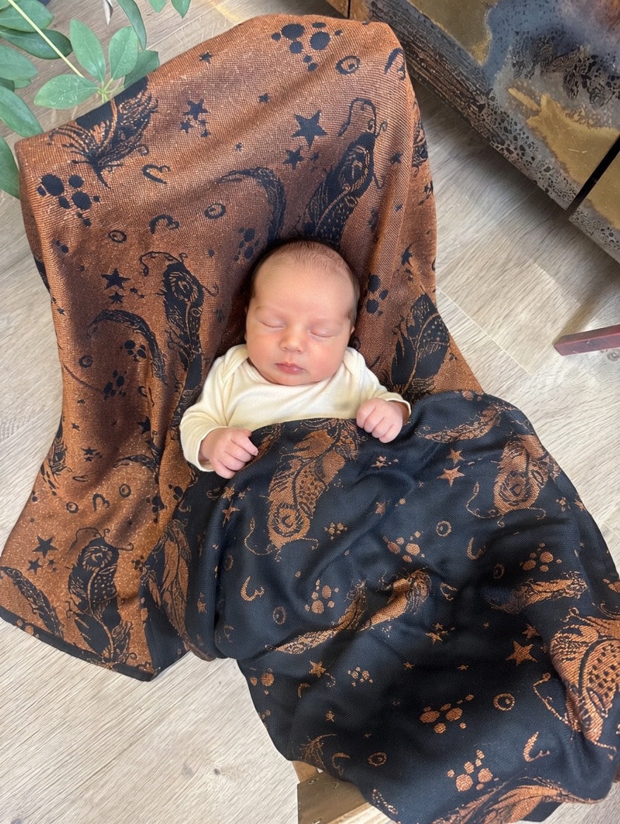 Kuscheltuch Federn Florian