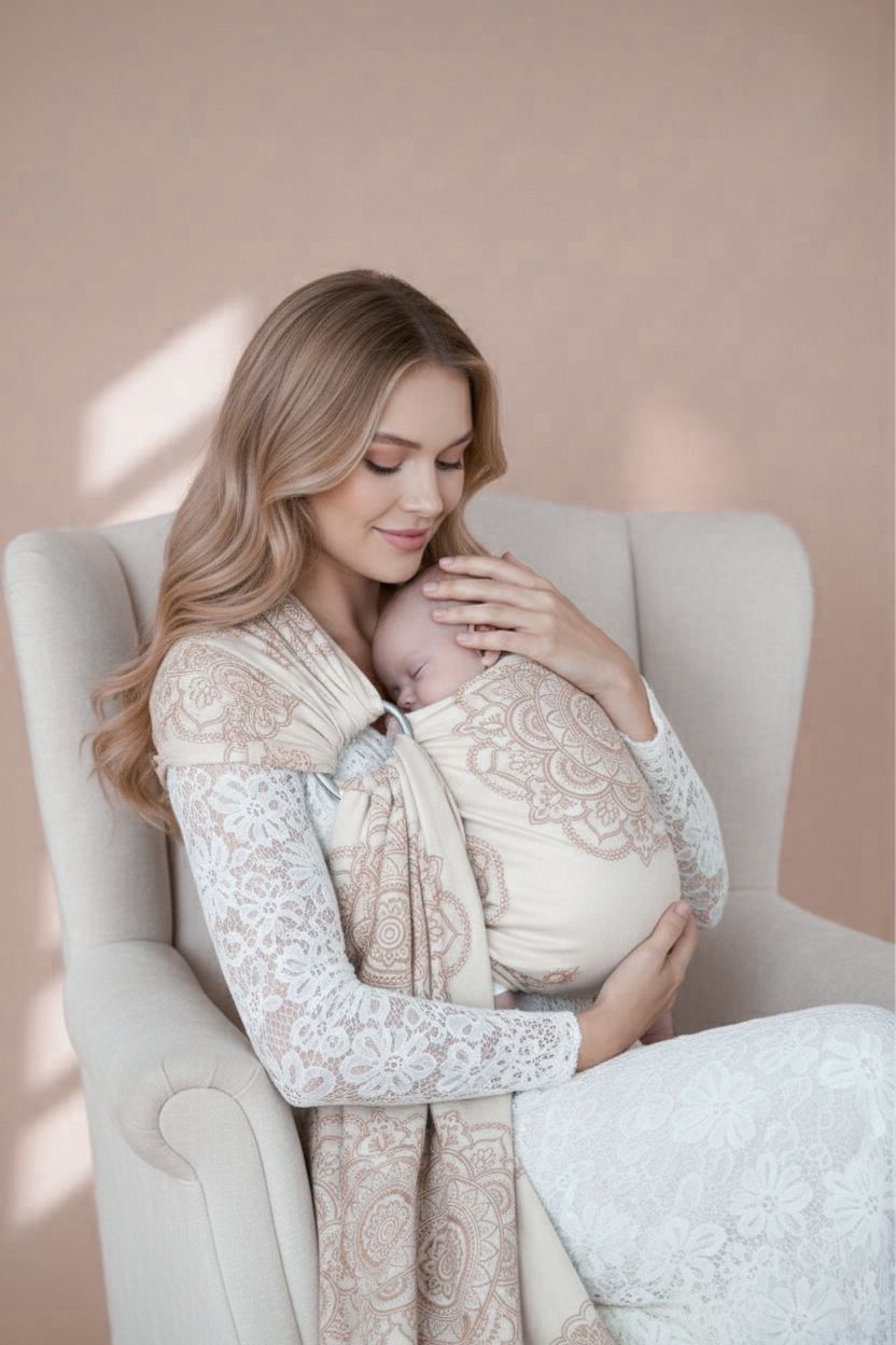 RingSling Mandala Café au lait