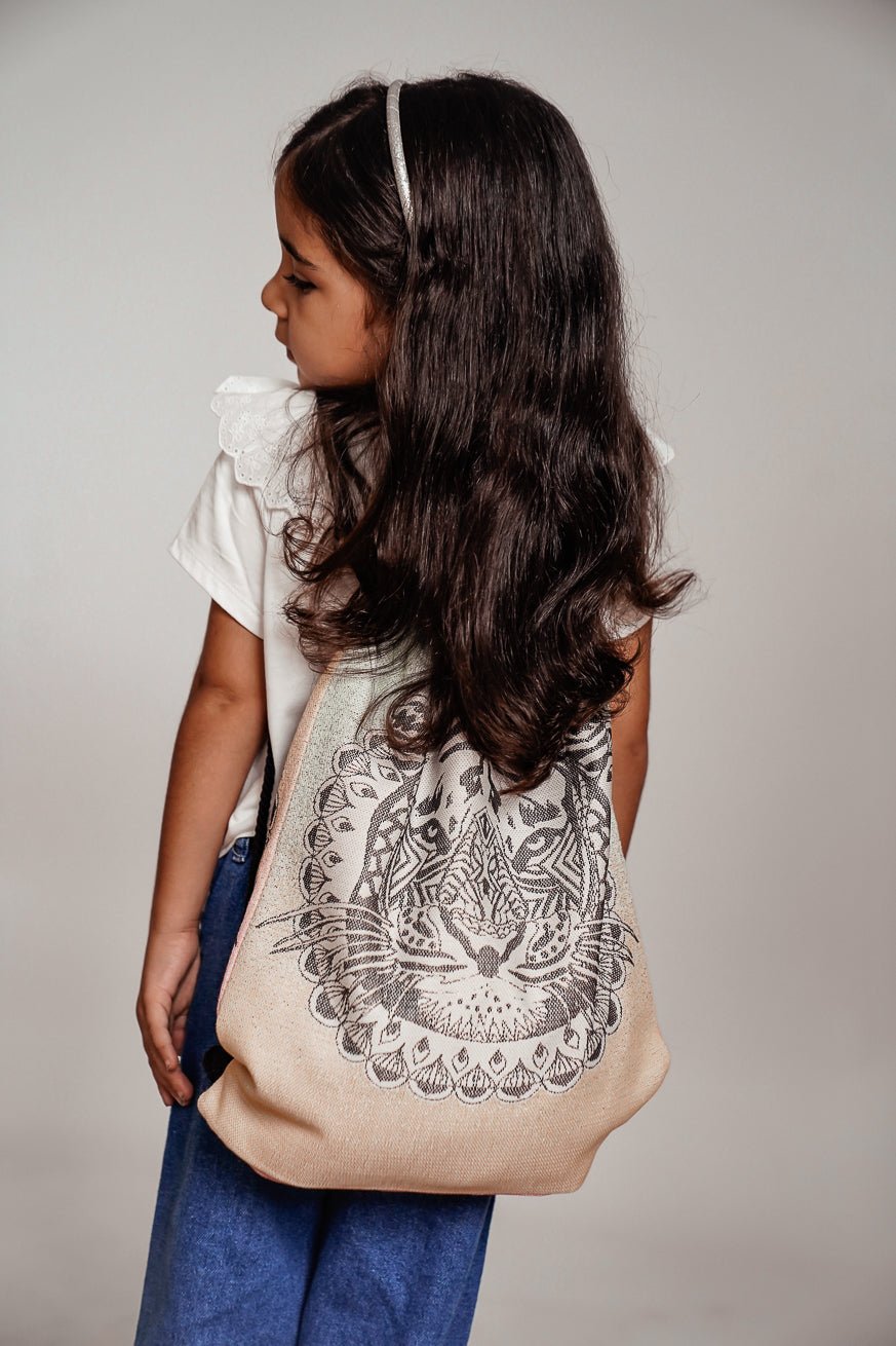 Mini Borsa Hipster Tigre Selvaggia Mandala - KOKADI