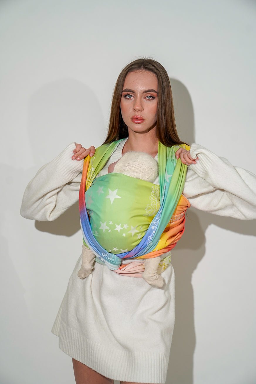 Baby Sling Star Children pystysuora - KOKADI