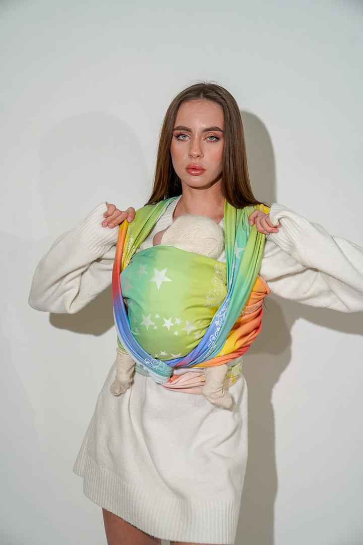 Baby Sling Star Children pystysuora - KOKADI