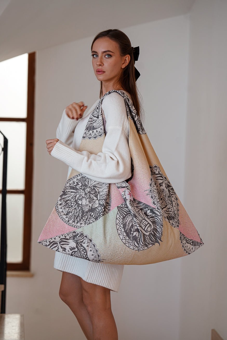 XXL Shopper Vild mandala - KOKADI