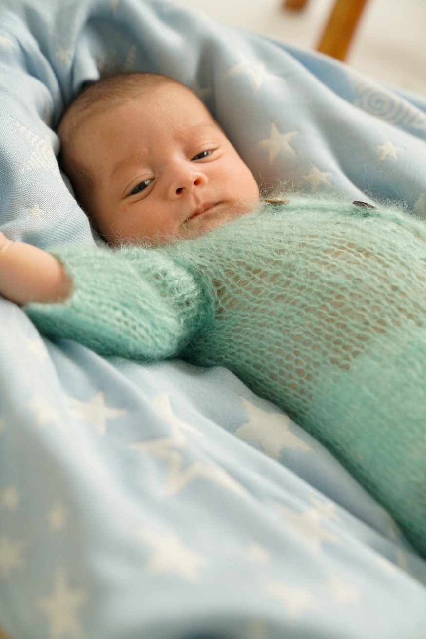 Manta bebe Samuel Estrellas - KOKADI