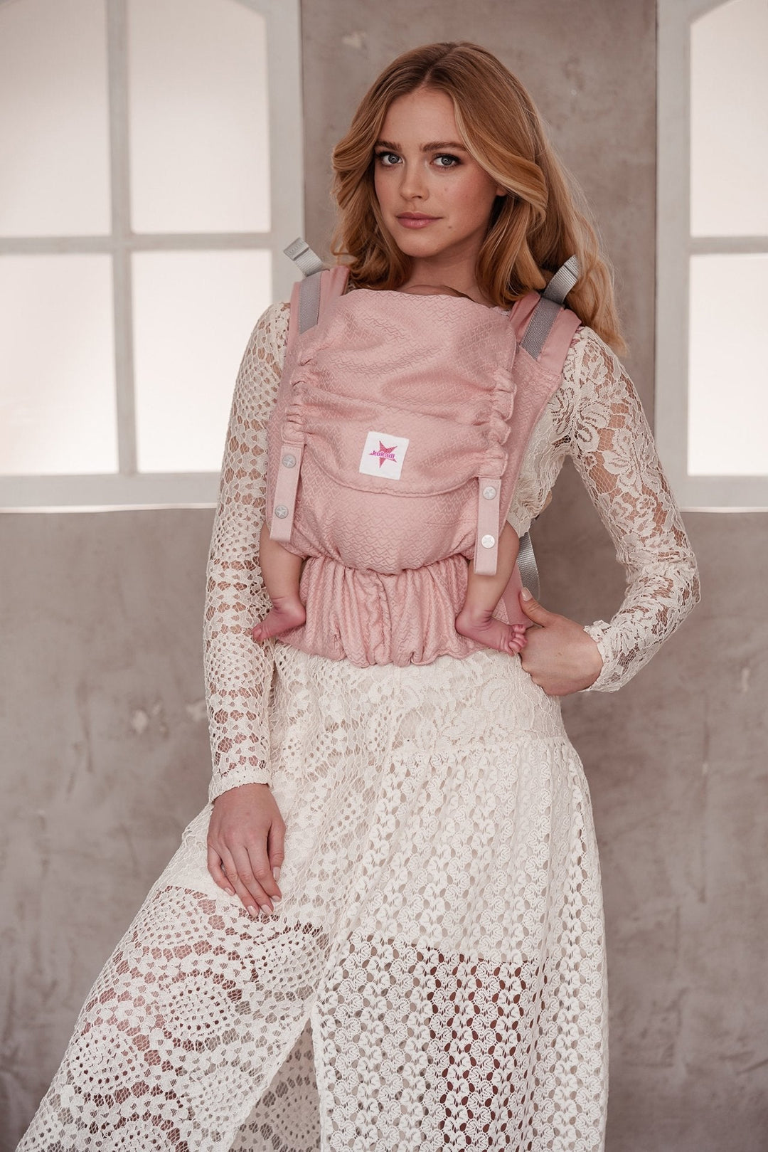 KOKADI Portabebé Flip Heart2Heart Rosado