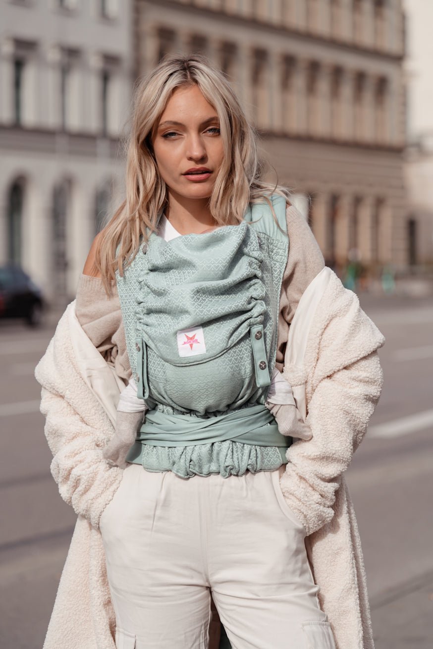 Babytrage TaiTai Heart2Heart Mint - KOKADI